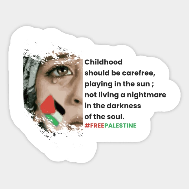 free palestine child Sticker by aldistar